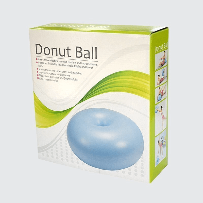 ลูกบอลทรงโดนัท ABLOOM 0160028018019 สีฟ้า